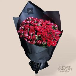 紅小玫瑰 花束