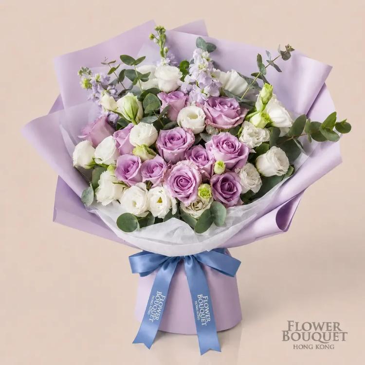 lavender-white-bouquet-blue-ribbon-final