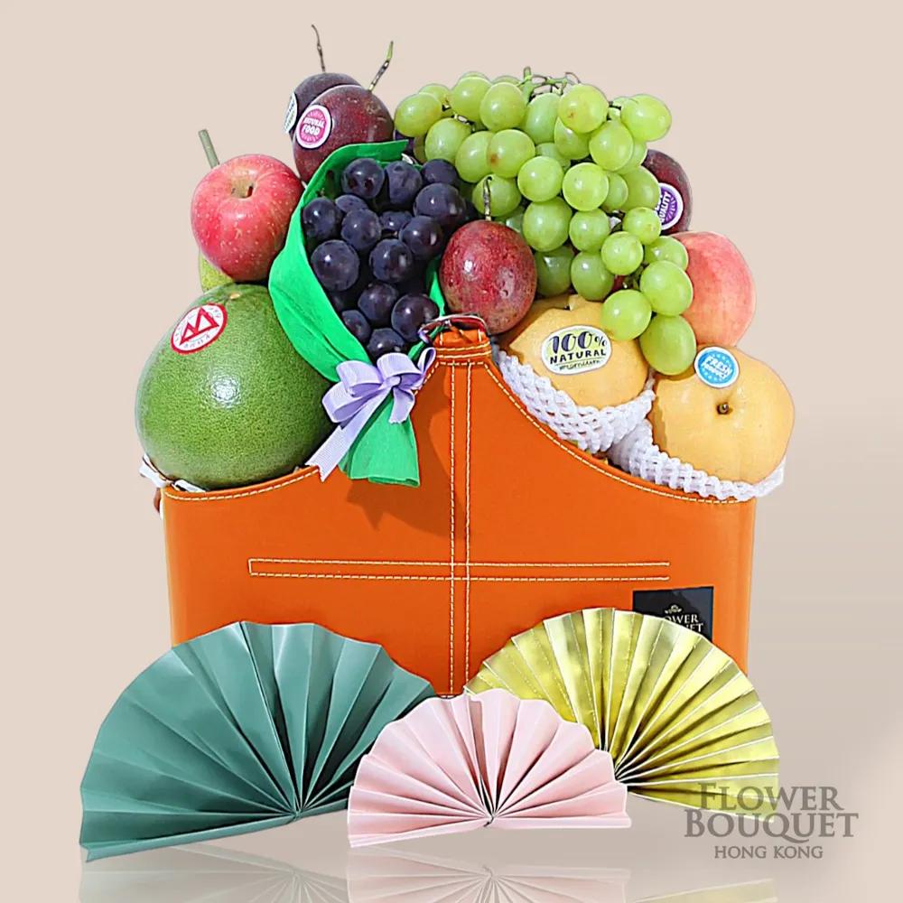 商務人造皮果籃(標準) OL69 - 點擊查看商品詳情 商務人造皮果籃(標準) OL69 | 御花店