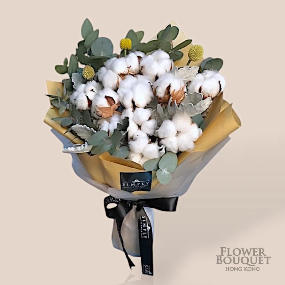 韓式 棉花 畢業花束 - 點擊查看商品詳情 韓式 棉花 畢業花束 | 御花店